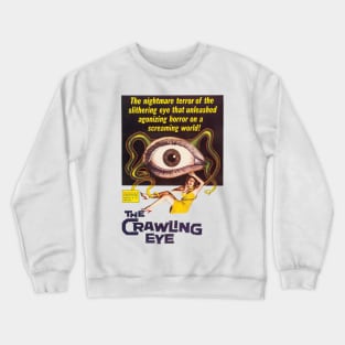 The Crawling Eye Movie Poster Crewneck Sweatshirt